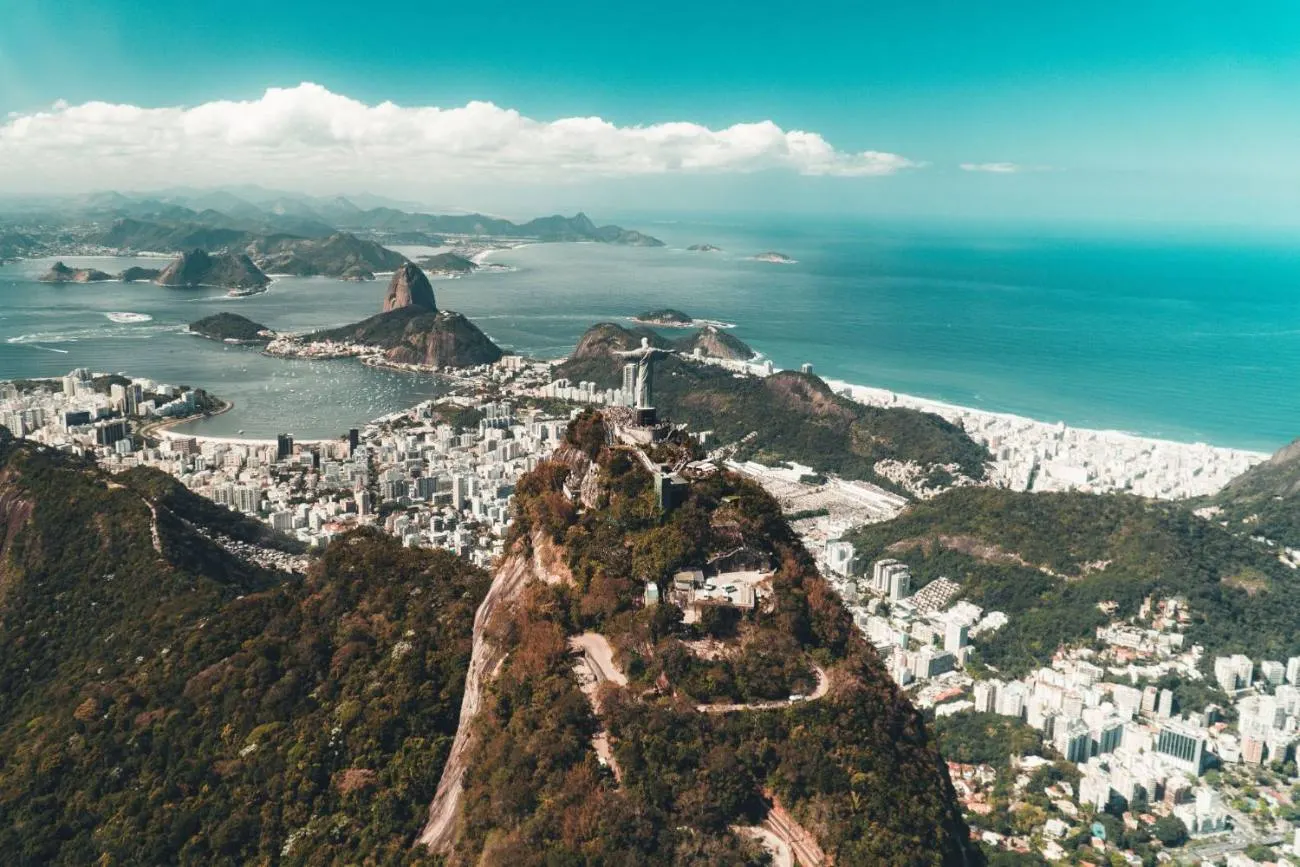 Vista aérea do Rio de Janeiro