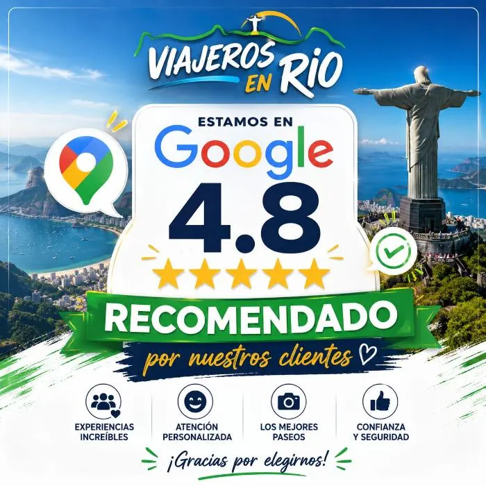 Avaliação 4.8 no Google